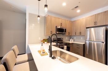 Oversized kitchen island